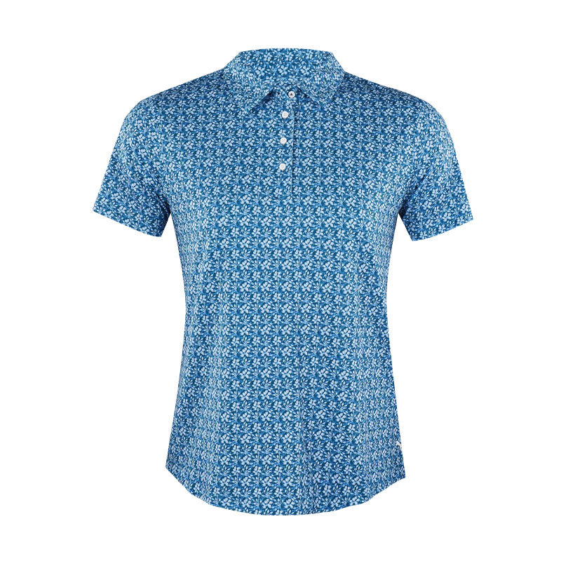 PUMA MATTR Essex Women's Polo (Ocean/White)
