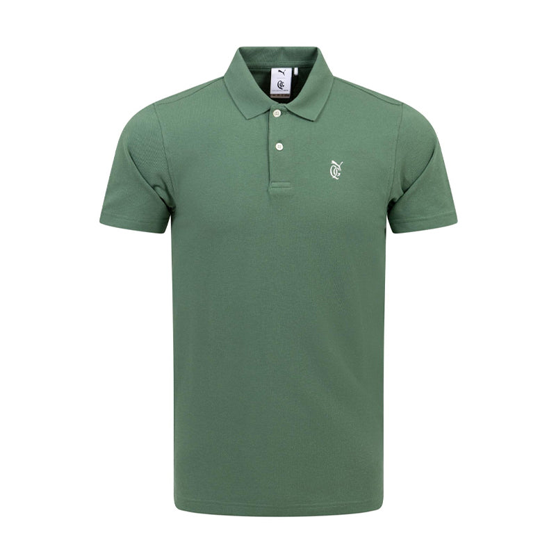 PUMA x QGC Post Round Men's Polo (Deep Forest)