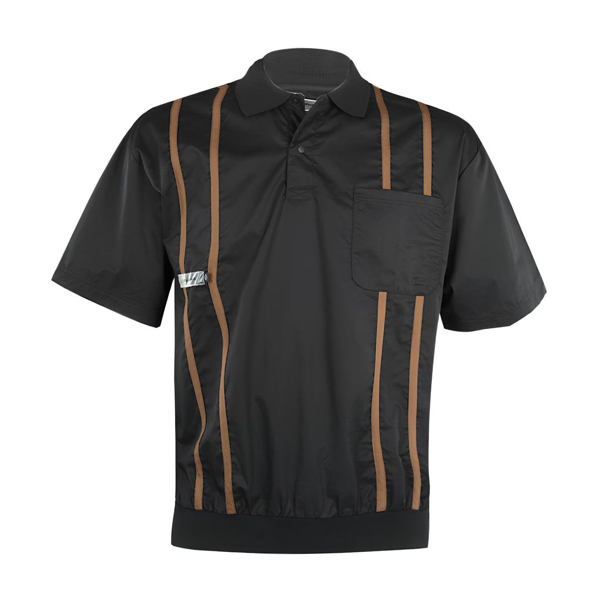 STUDENTSGOLF Akers Poplin Popover Men's Shirt (Black)