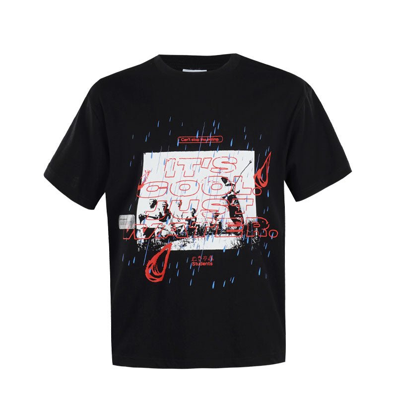 STUDENTSGOLF Just Water Men's T-Shirt (Black)