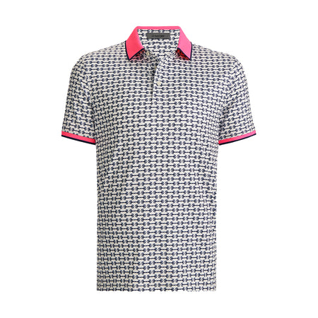 GFORE G Link Tech Jersey Men's Polo (Stone)
