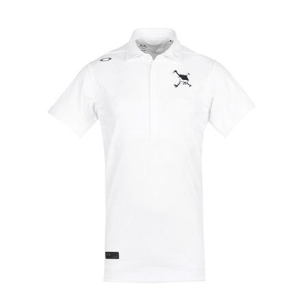 OAKLEY Japan Skull Sleek Stripe Men's Polo (White)
