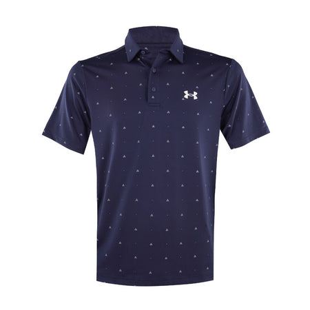 UNDER ARMOUR Playoff 3.0 Stripe Men's Polo (Midnight Navy)