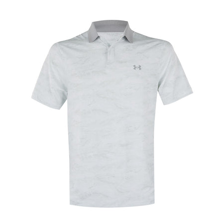 UNDER ARMOUR Drive Chill Printed Men's Polo (White)