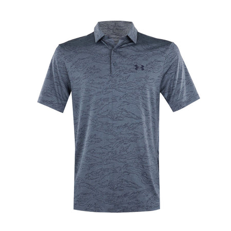 UNDER ARMOUR Playoff Jacquard Men's Polo (Downpour Grey)