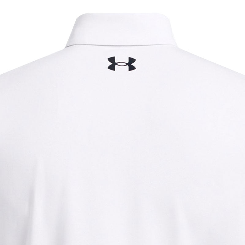 UNDER ARMOUR T2G (2025) Men's Pique Polo (White)