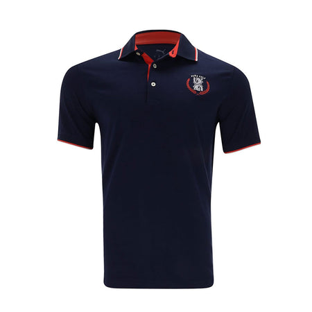 PUMA Modalon Queen City Men's Polo (Deep Navy/White)