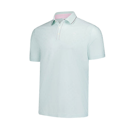 PUMA x Arnold Palmer Tipped Jaquard Men's Polo (Peaceful Blue)