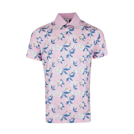 PUMA x Arnold Palmer Spring Florals Men's Polo (Pale Pink)