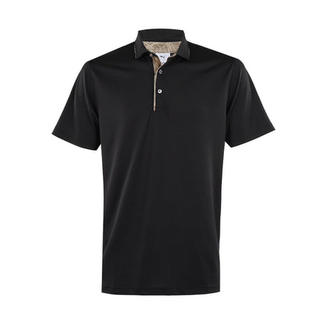 PUMA x Realtree Tipped Men's Polo (Black)