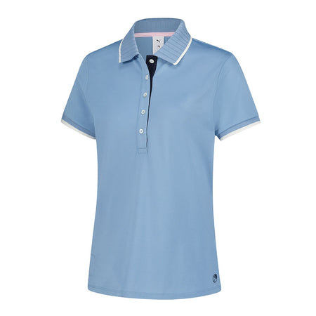 PUMA x Arnold Palmer Women's Pique Polo (Zen Blue)