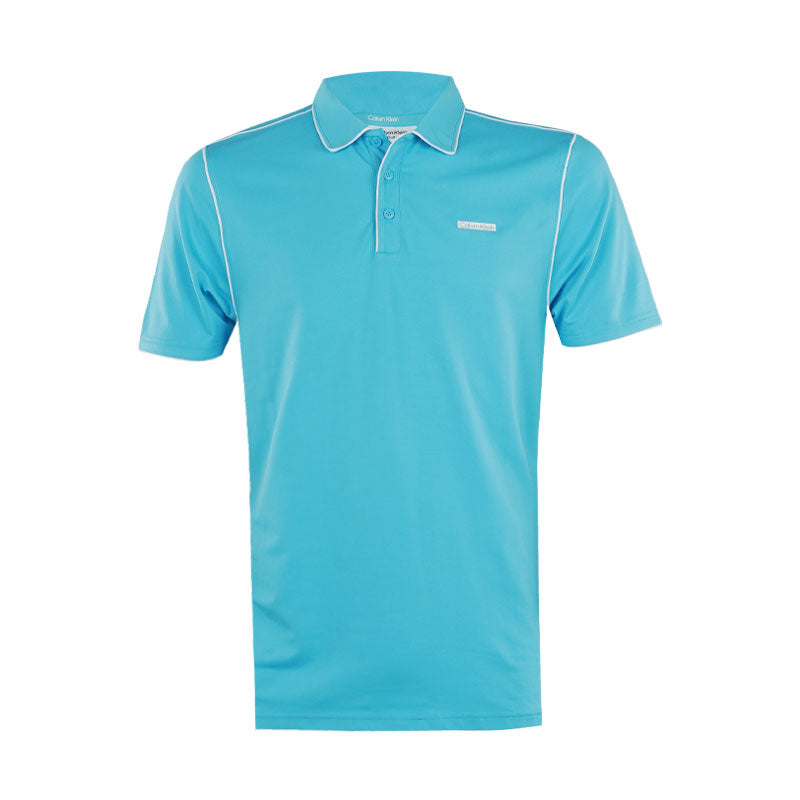 CALVIN KLEIN San Marcos Men's Polo (Aquarius)