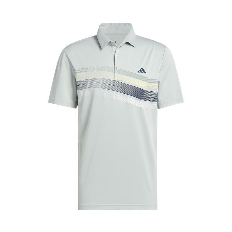 ADIDAS Core Chest Stripe Men's Polo (Silver)