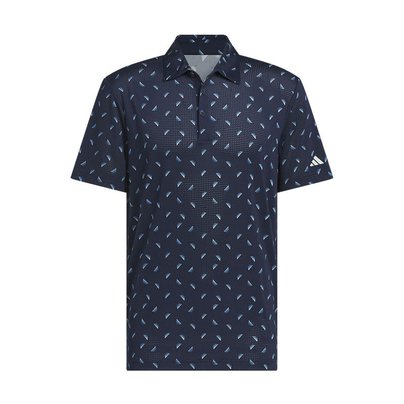ADIDAS Ultimate365 Printed Mesh Men's Polo (Navy)