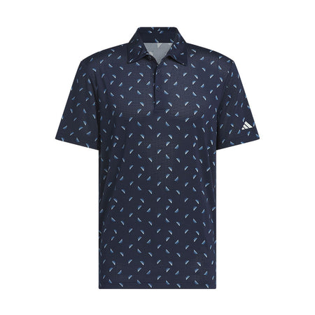 ADIDAS Ultimate365 Printed Mesh Men's Polo (Navy)