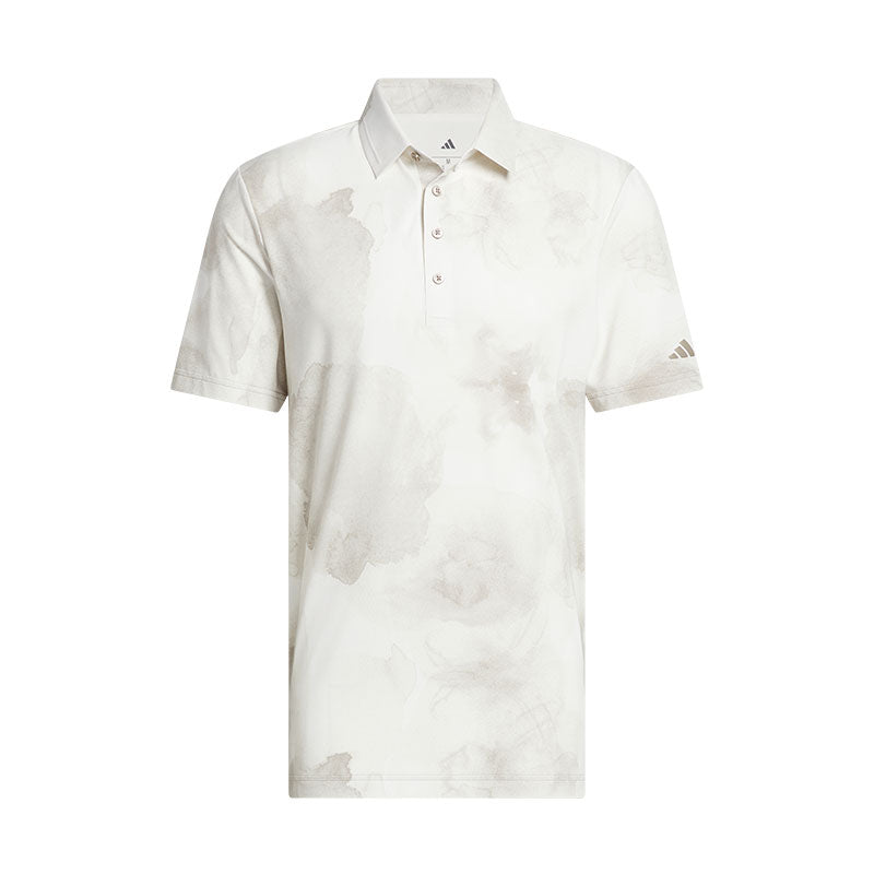 ADIDAS Ultimate365 Printed Cool Feeling Tour Men's Polo (Grey/White)