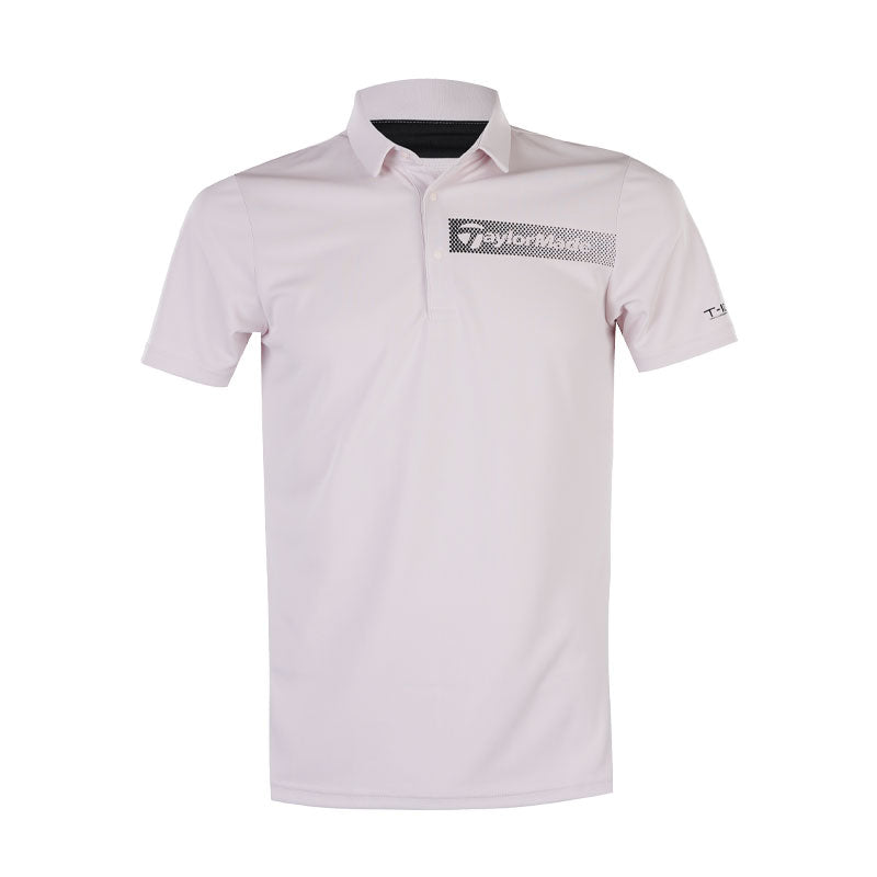 TAYLORMADE M T-ICE Gradation Men's Polo (Pink)