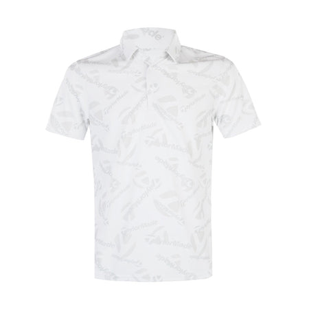 TAYLORMADE M Logo Graphic Men's Polo (White)