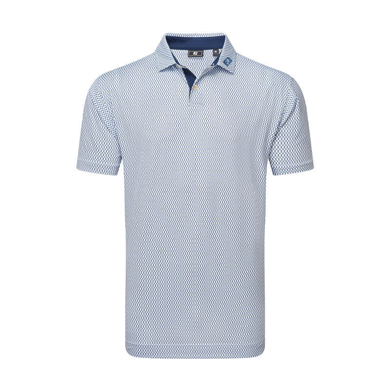 FOOTJOY Irongate Lisle Men's Polo (Bue)