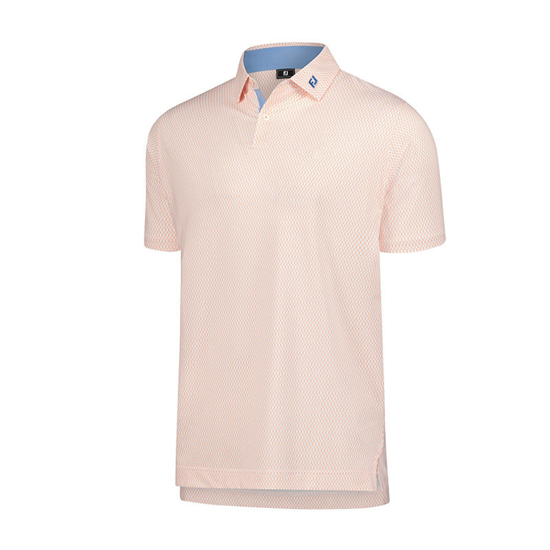 FOOTJOY Irongate Lisle Men's Polo (Orange)