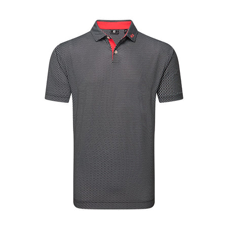 FOOTJOY Irongate Lisle Men's Polo (Black)