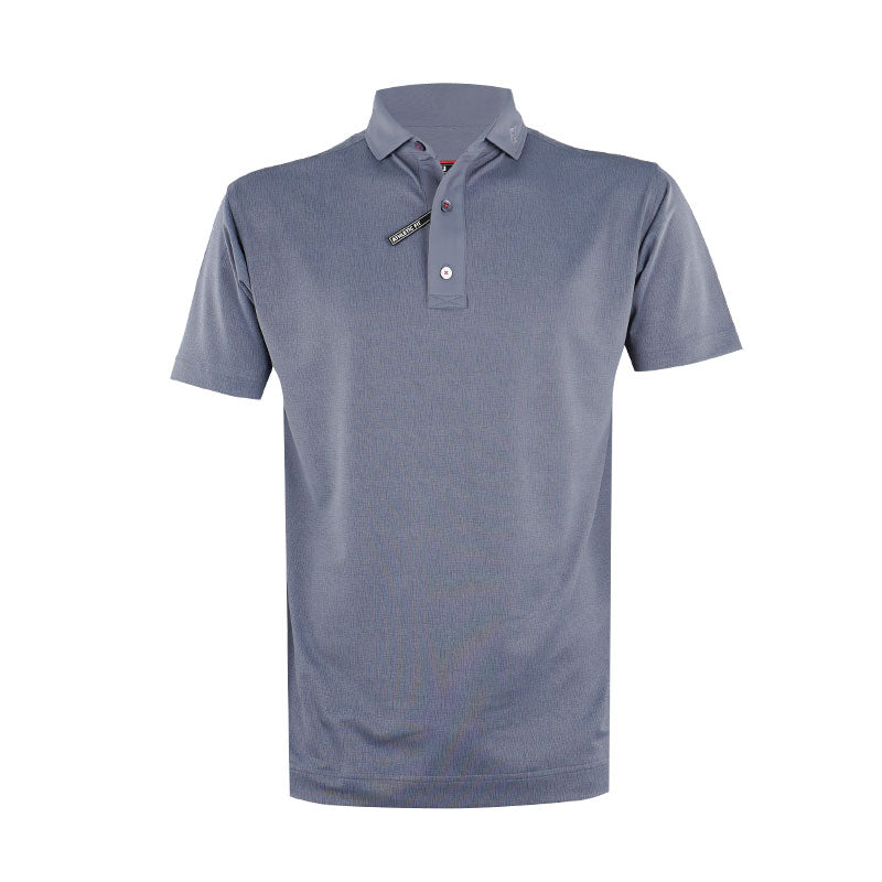 FOOTJOY Tonal Texture Pique Men's Polo (Grey)