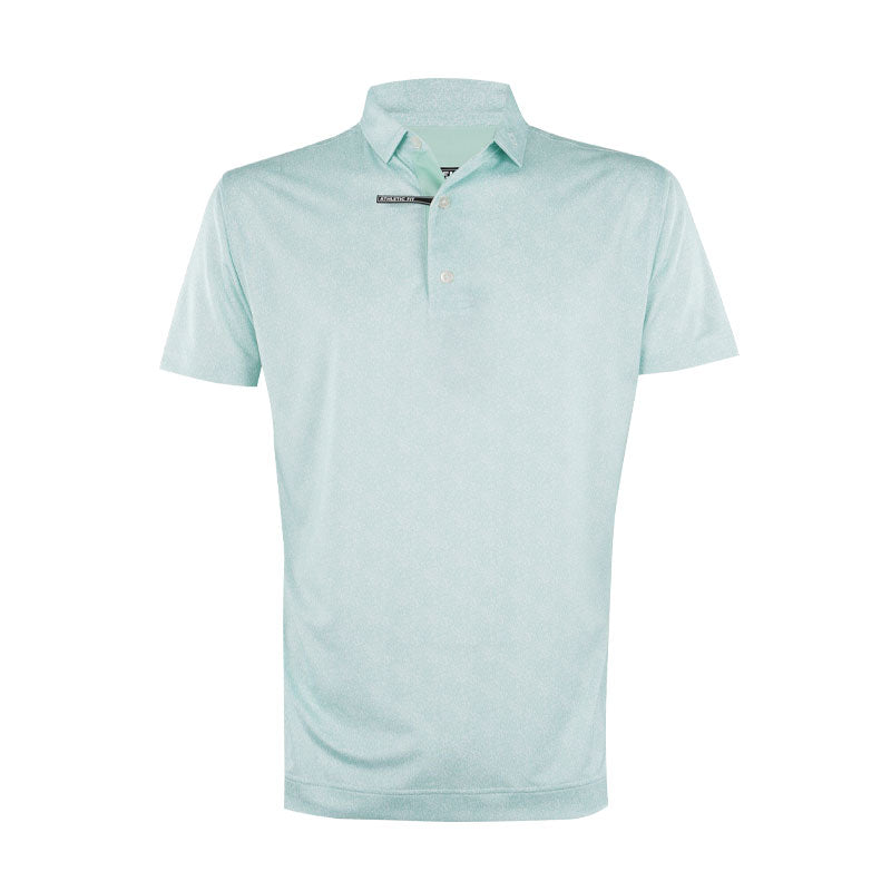 FOOTJOY Speckle Lisle Men's Polo (Green)