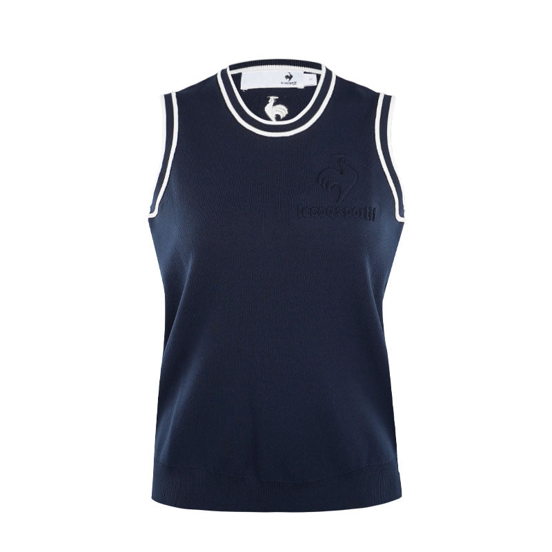 LE COQ SPORTIF GOLF New Basic Women's Sleeveless Vest (Navy)