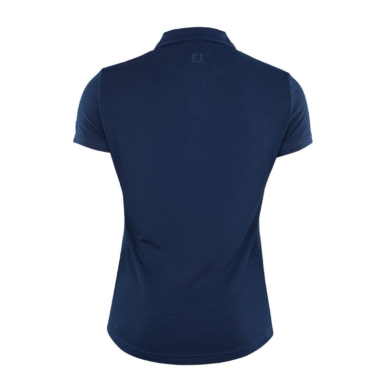 FOOTJOY Jacquard Women's Polo (Navy)