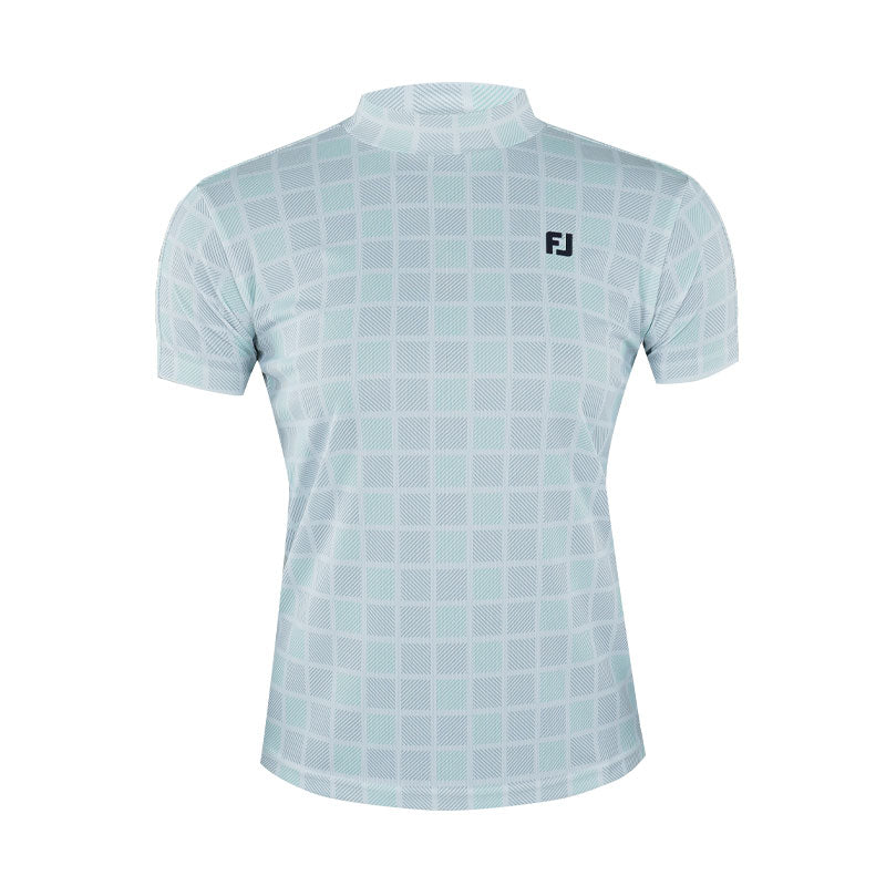 FOOTJOY Japan Checkered Women's Mock Shirts (White)