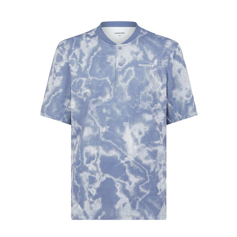 MANORS Blade Course Men's Polo (Blue)
