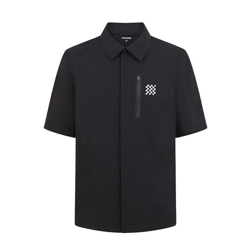 MANORS Tailored Frontier Men's Polo (Black)