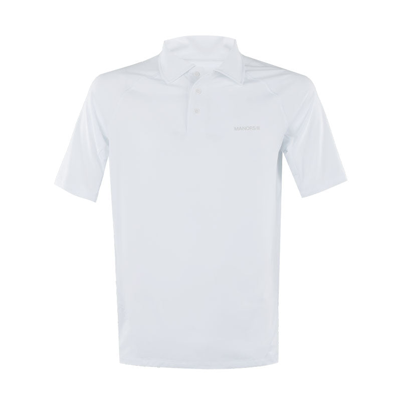MANORS Lightweight Men's Polo (White)