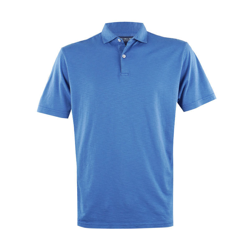 PETER MILLAR Journeyman Men's Polo (Ocean Blue)
