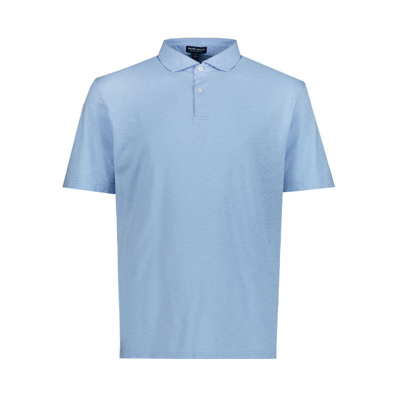 PETER MILLAR Journeyman Men's Polo (Angelite)