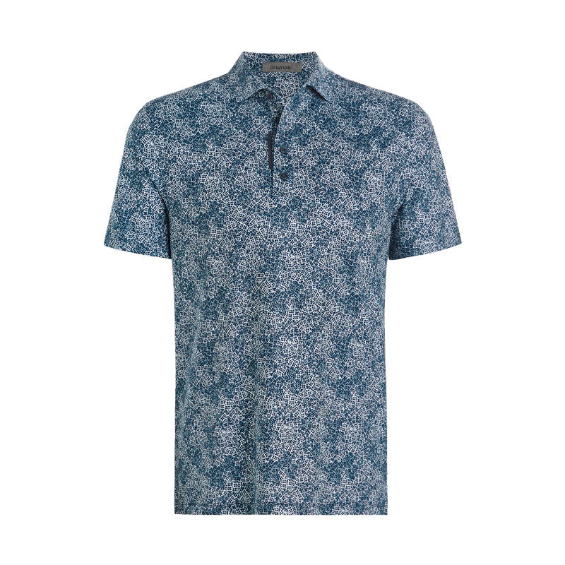 GFORE Hydrangea Tech Men's Jersey Polo (Twilight)