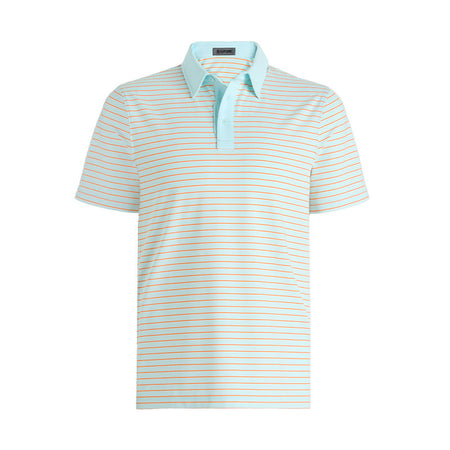 GFORE Feeder Stripe Men's Tech Jersey Polo (Daybreak)