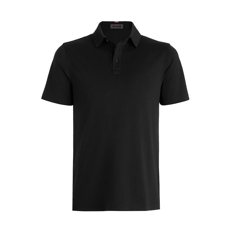 GFORE Essential Men's Performance Pique Polo (Onyx)