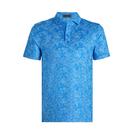 GFORE Hydrangea Tech Men's Jersey Polo (Libson)