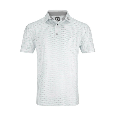 FOOTJOY Flying Wasp Lisle Men?s Polo (White)