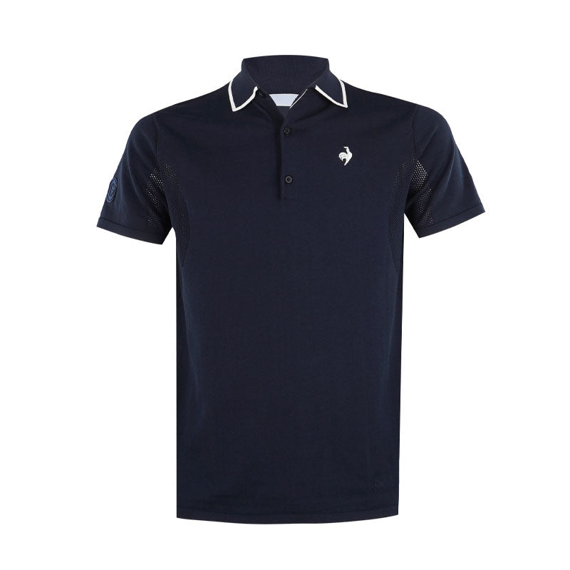 LE COQ SPORTIF GOLF Basic Knit Men's Polo (Navy)