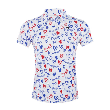 LE COQ SPORTIF GOLF Chicken Heart Women's Polo (White)