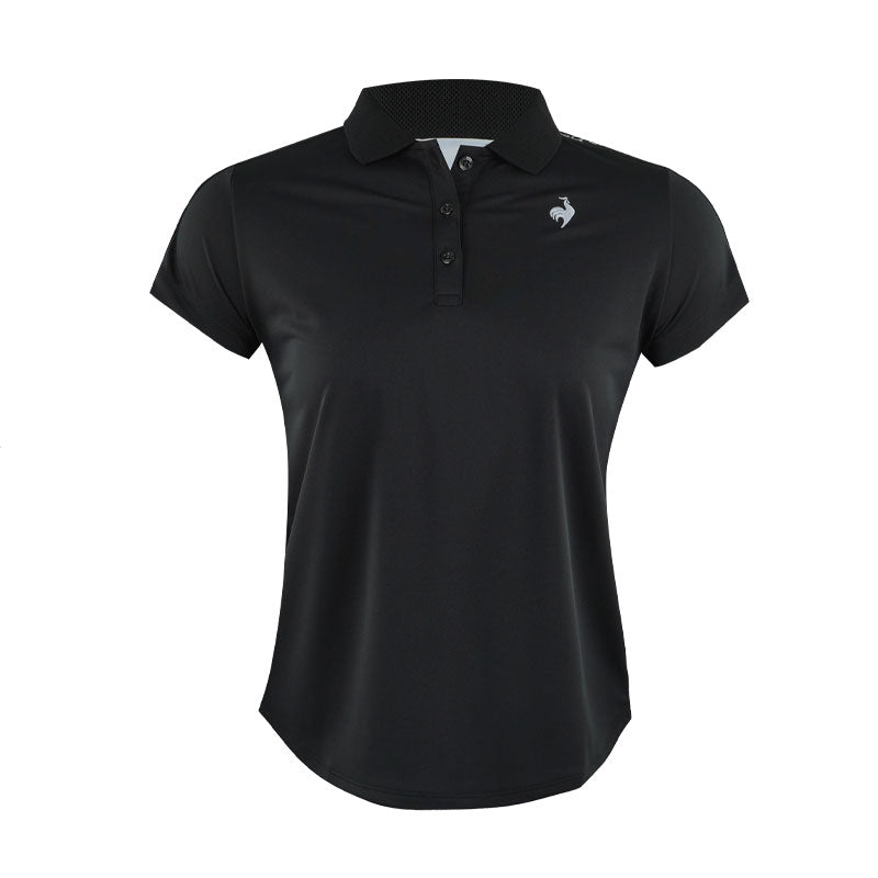 LE COQ SPORTIF GOLF A-Line Women's Polo (Black)