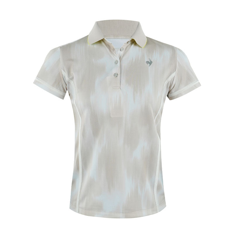 LE COQ SPORTIF GOLF Rijoume Curve Women's Polo (Beige)