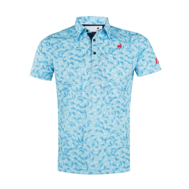 LE COQ SPORTIF GOLF Cool Touch Petite Men's Polo (Sand)