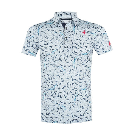 LE COQ SPORTIF GOLF Cool Touch Petite Men's Polo (White)