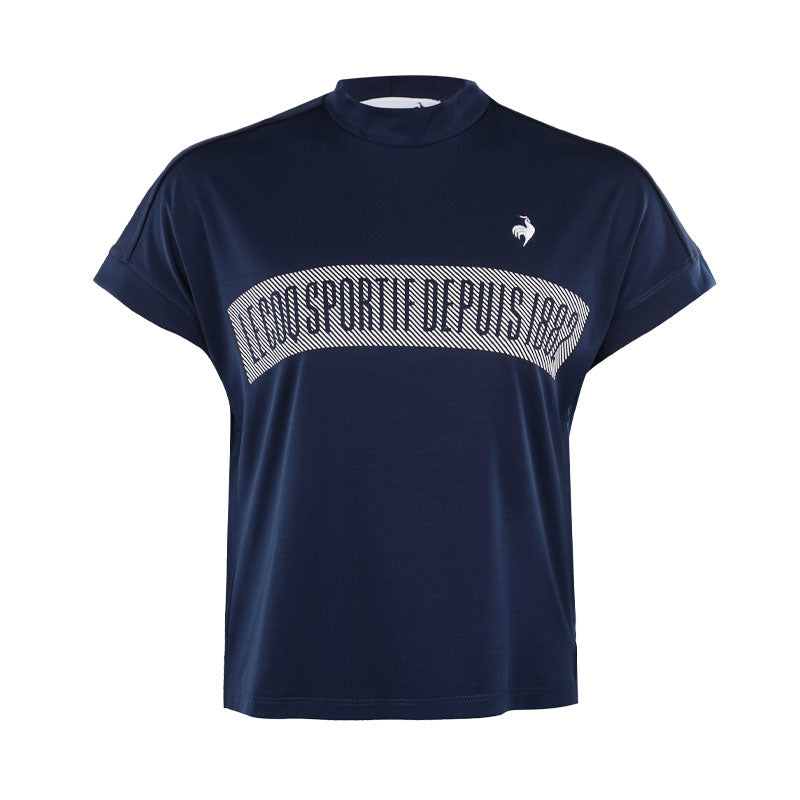LE COQ SPORTIF GOLF Wide Women's Mock Shirt (Navy)