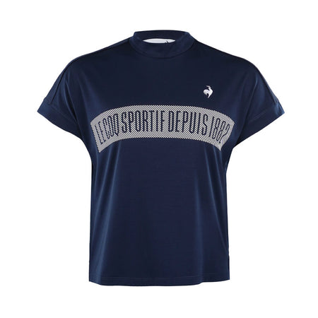 LE COQ SPORTIF GOLF Wide Women's Mock Shirt (Navy)