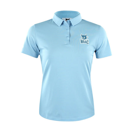 WAAC Athletic Essential Women's Pique Polo (Light Blue)
