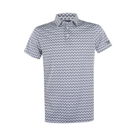 CUTTER & BUCK Mercerized Men's Polo (White/Black)
